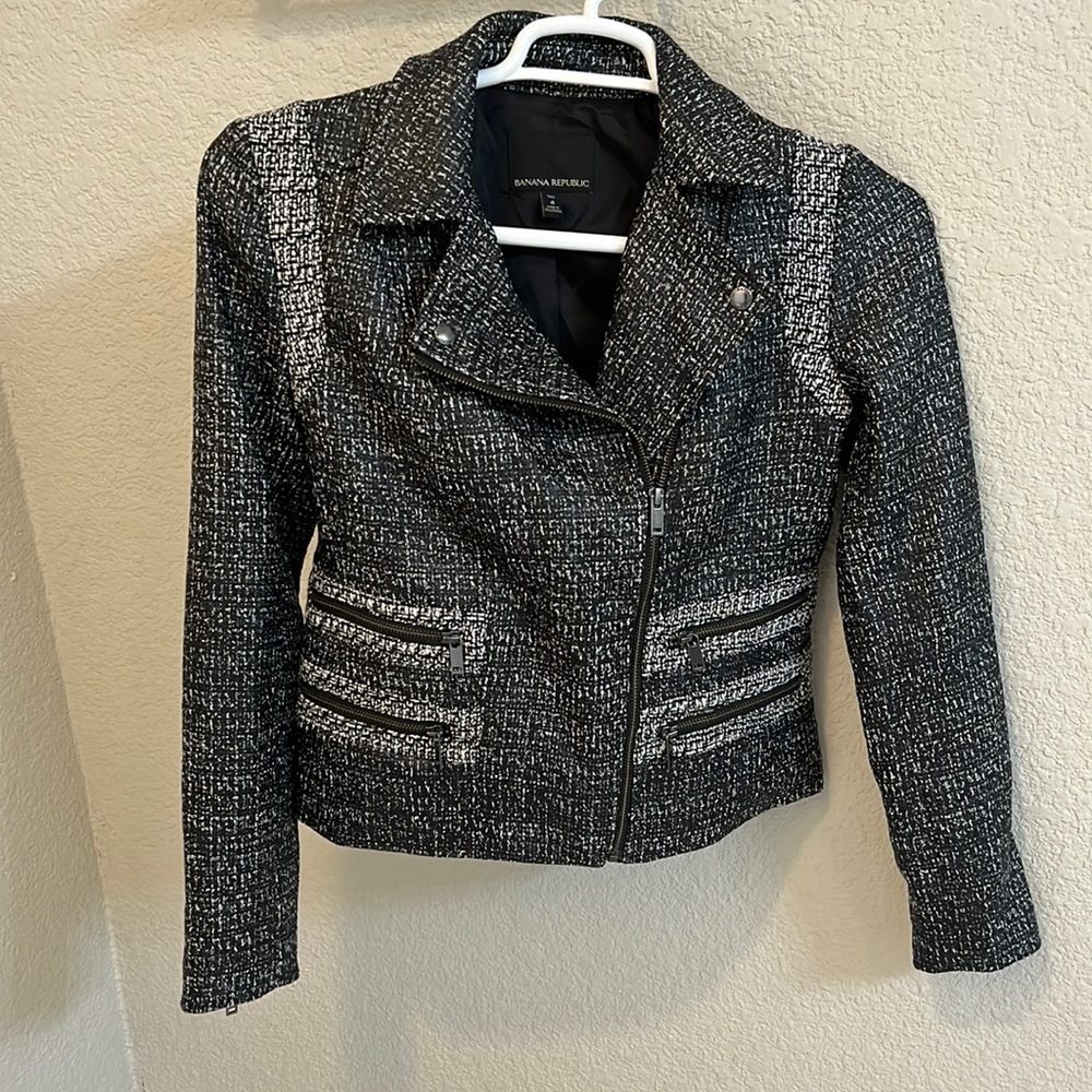 Banana republic bomber blazer jacket